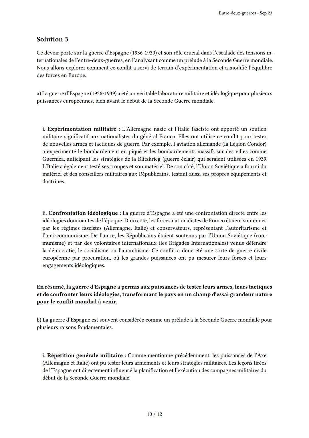 # Entre-deux-guerres

Généré par Knowunity.fr - Sep 23

Description: Cet examen couvre l'Entre-deux-guerres, les démocraties fragilisées et 