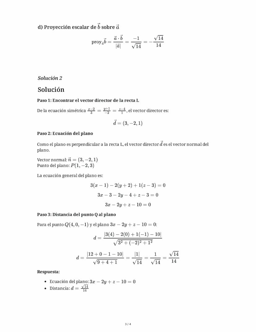 # Álgebra y Geometría Analítica: Vectores, Planos y Rectas

8 June 2025

## Tarea 1

Dados los vectores $\vec{a} = (2, -1, 3)$ y $\vec{b} = 