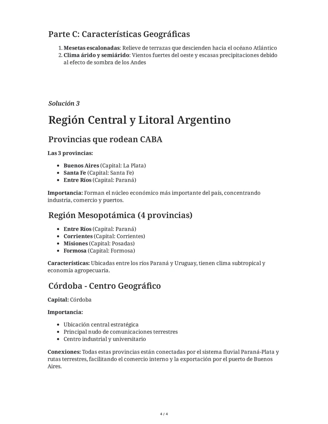 6 June 2025
Geografía Argentina: Provincias y Capitales
Tarea 1
Ubicación de Provincias del Norte Argentino
En el mapa mental que tienes en 