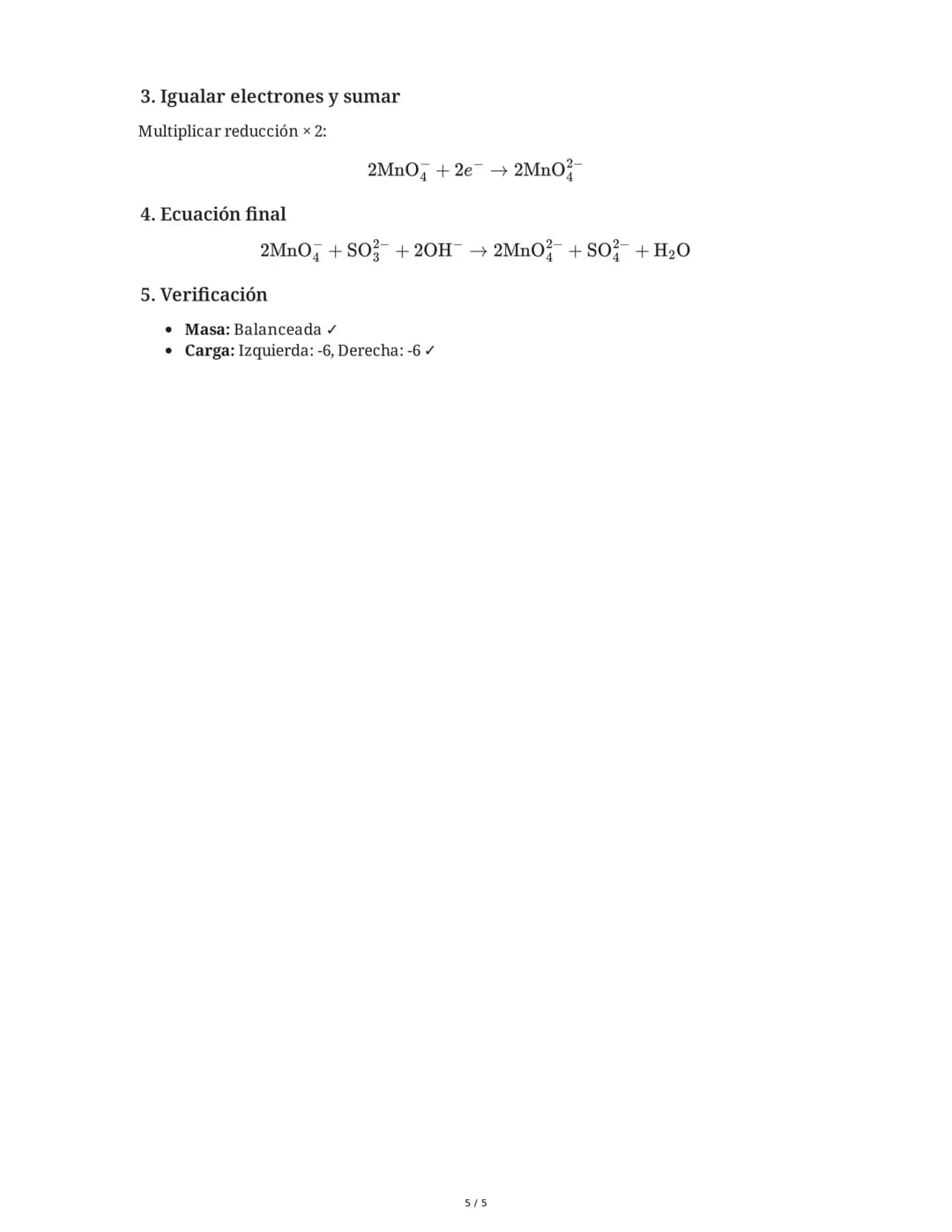 Reacciones Redox y Electroquímica
31 May 2025
Tarea 1
Balanceo de ecuaciones redox por el método del número de oxidación
Balancea las siguie