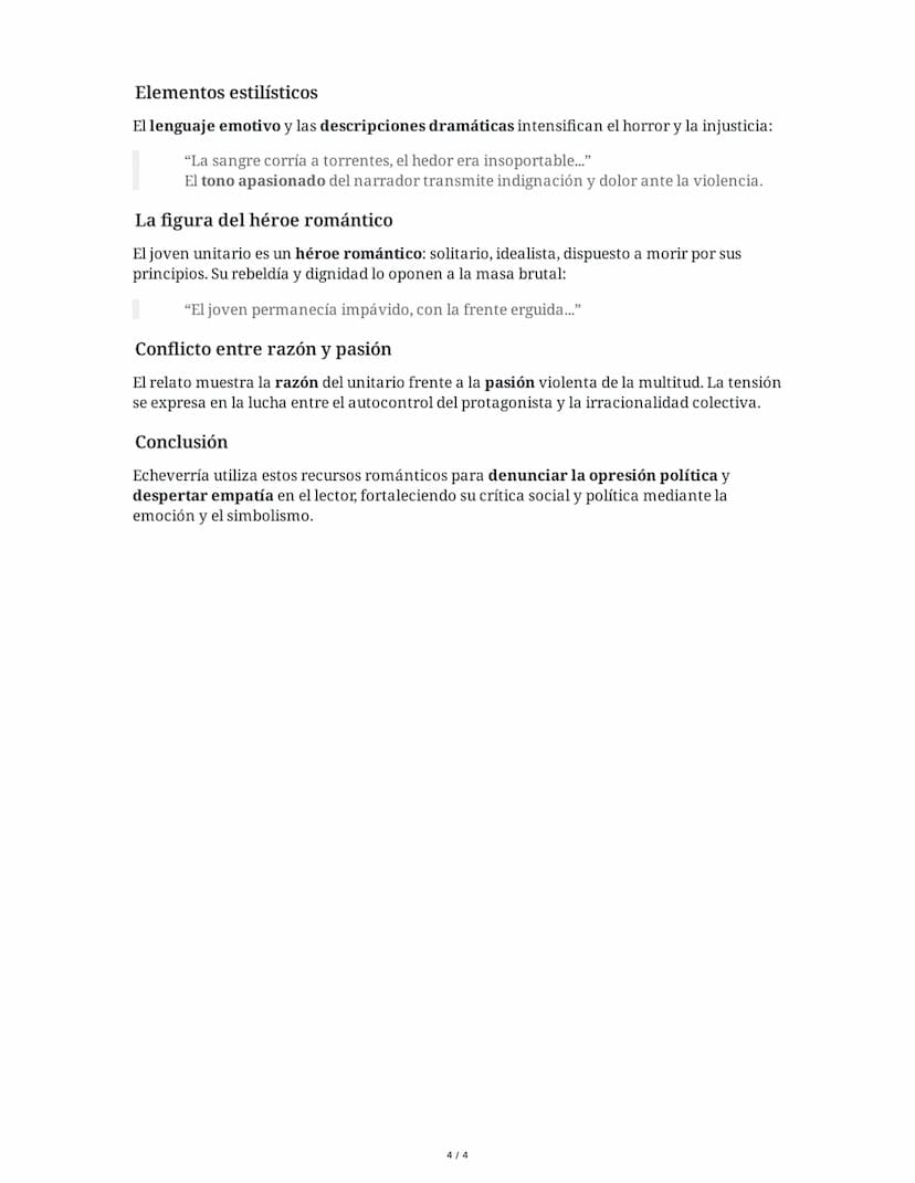 # Análisis de 'El Matadero' de Echeverría

2 June 2025

## Tarea 1

**Análisis del contexto histórico y político en "El Matadero"

Esteban E