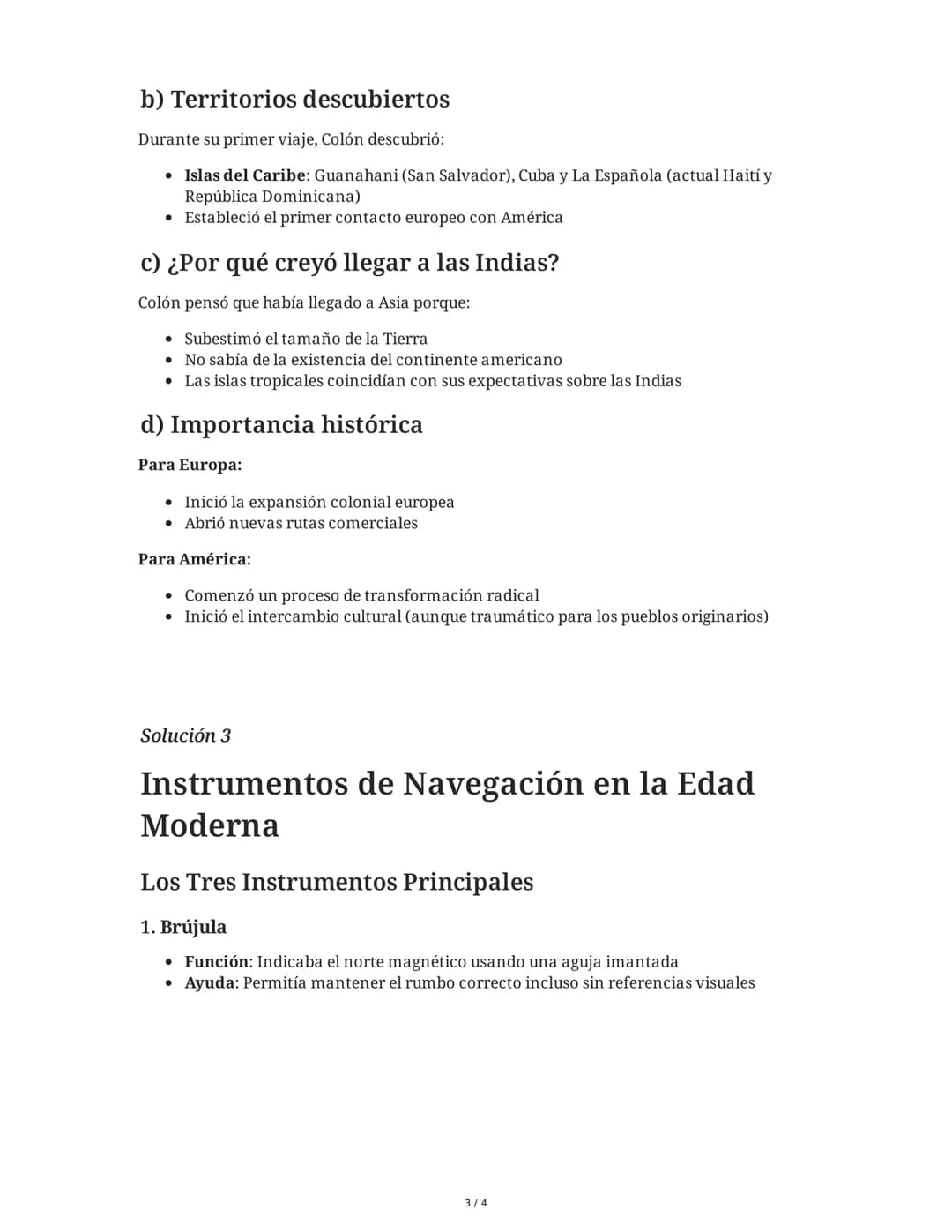 30 May 2025
Expansión Europea: Viajes, Navegación y
Comercio
Tarea 1
Los descubrimientos geográficos de la Edad Moderna
Explica las principa