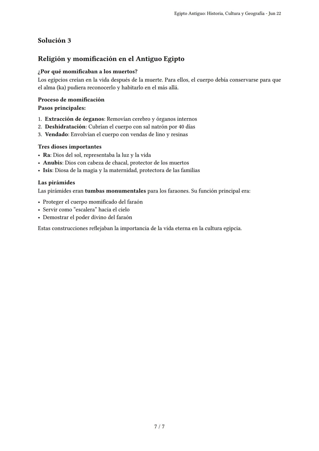 Egipto Antiguo: Historia, Cultura y Geografía
Generado por Dulce Maria Serna Marin - Jun 22
Descripción: Evalúa tu conocimiento sobre la his