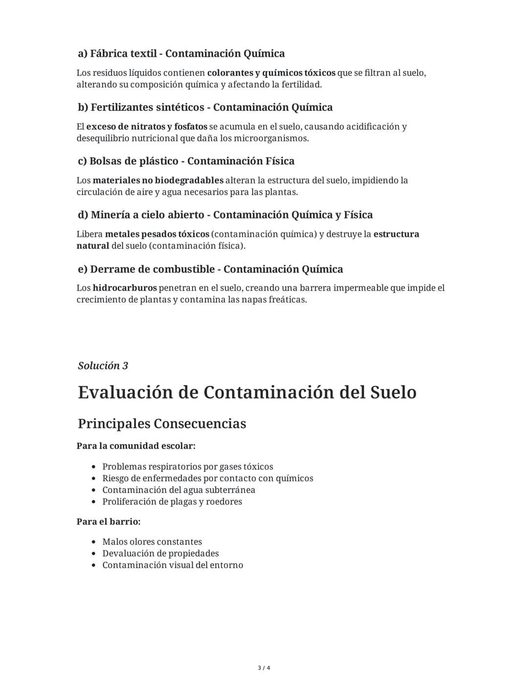 ## Contaminación del Suelo: Causas y
Consecuencias

2 June 2025

### Tarea 1

**Comprensión conceptual de la contaminación del suelo**

Expl