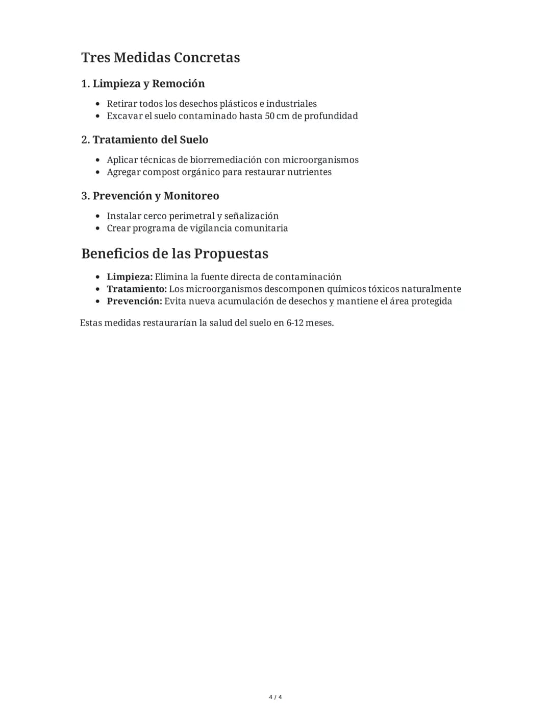 ## Contaminación del Suelo: Causas y
Consecuencias

2 June 2025

### Tarea 1

**Comprensión conceptual de la contaminación del suelo**

Expl