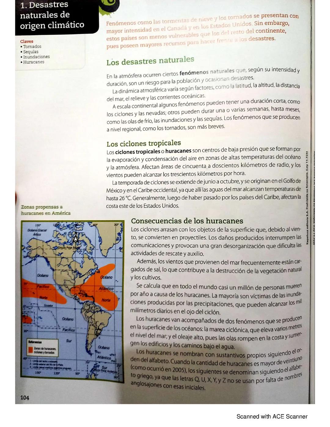 Desastres Naturales de América