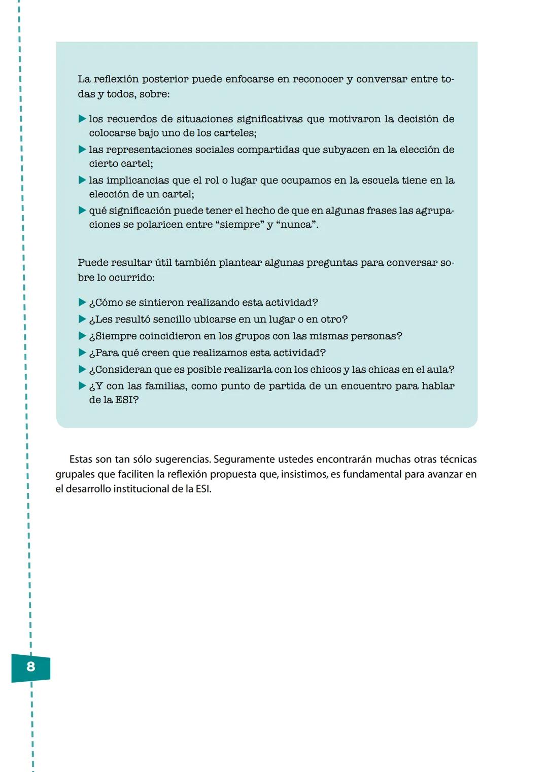 Serie Cuadernos de ESI
Guía para el desarrollo institucional
de la Educación Sexual Integral
10 orientaciones
para las escuelas
Ministerio d