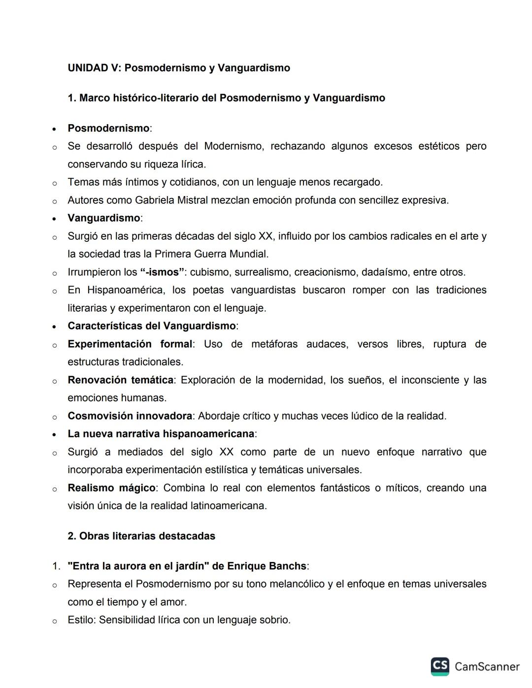 •
о
UNIDAD I: Literatura de los pueblos originarios
1. Marco histórico y problematización del concepto de Literatura
Hispanoamericana
Contex