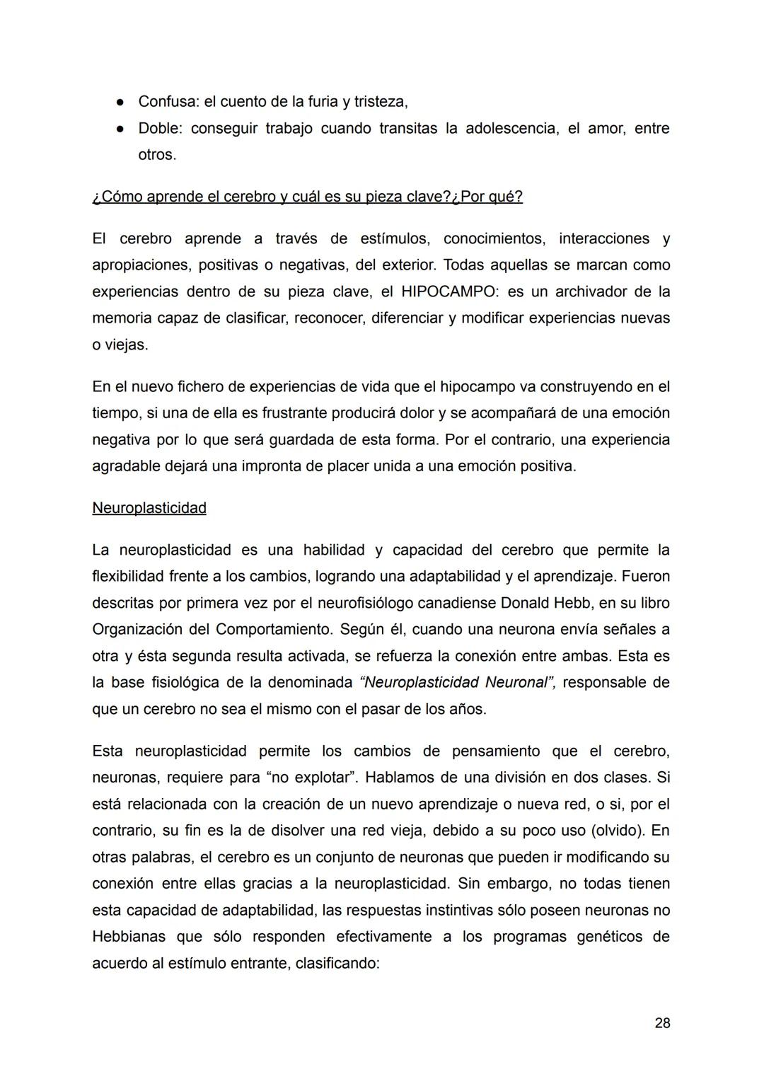 SISTEMA NERVIOSO
El Sistema Nervioso es un conjunto de neuronas que construyen una red interna
que abarca todo el cuerpo, se encarga de diri