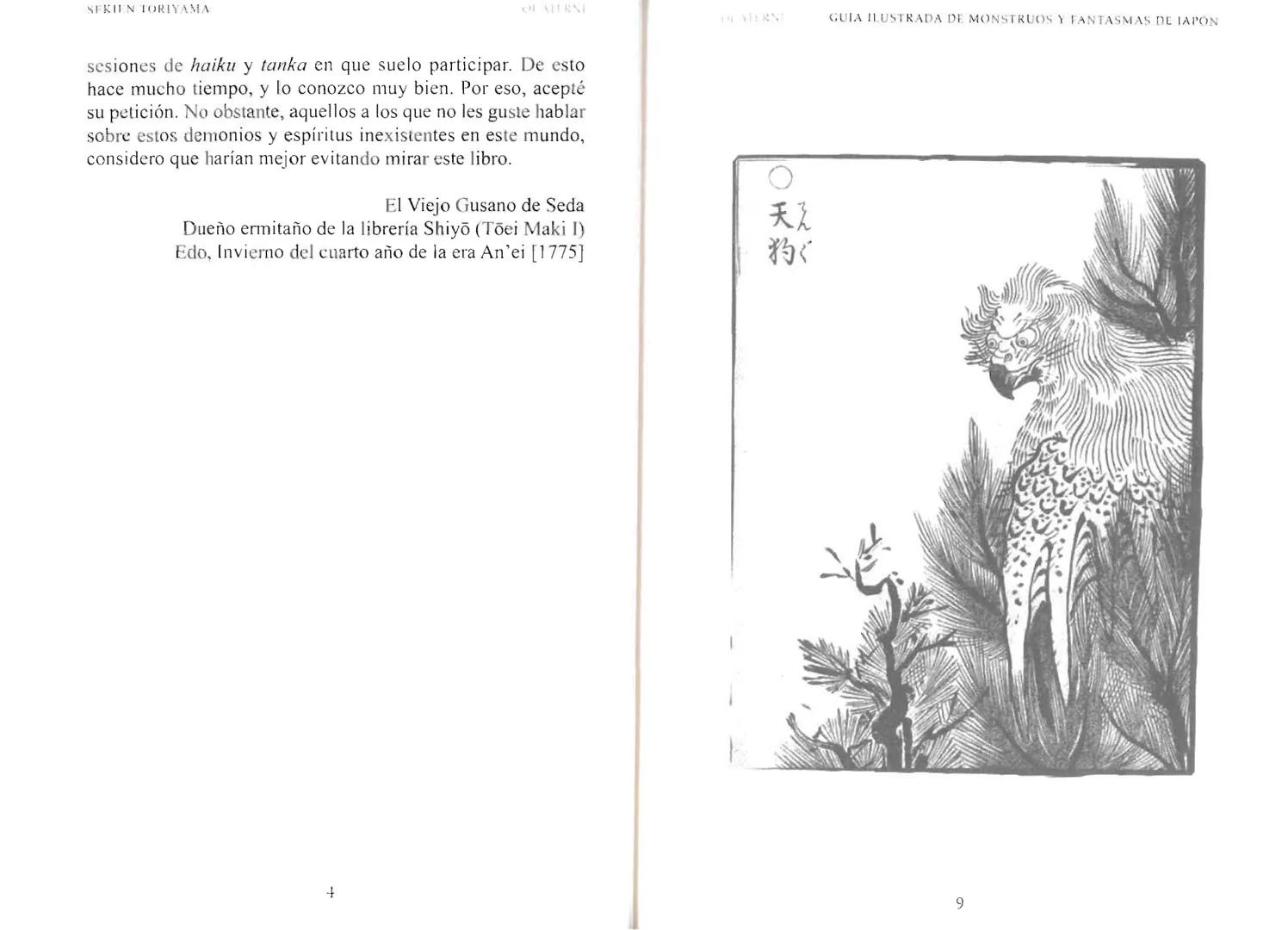 Sekien Toriyama
GUÍA ILUSTRADA DE
MONSTRUOS
y FANTASMAS
de JAPÓN
QUATERNI Copyright 2014 Quaterni de esta edición en lengua española para to