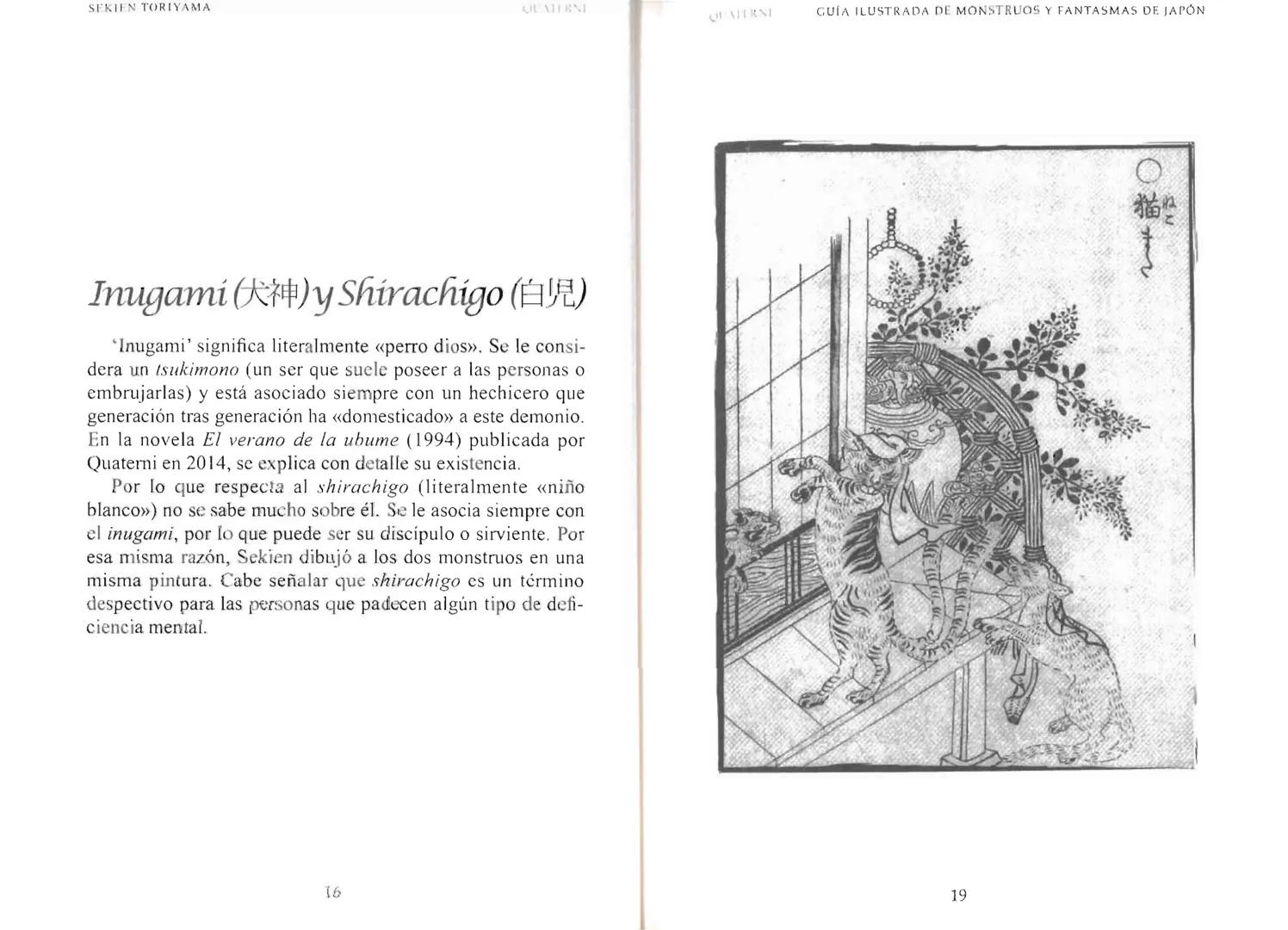 Sekien Toriyama
GUÍA ILUSTRADA DE
MONSTRUOS
y FANTASMAS
de JAPÓN
QUATERNI Copyright 2014 Quaterni de esta edición en lengua española para to