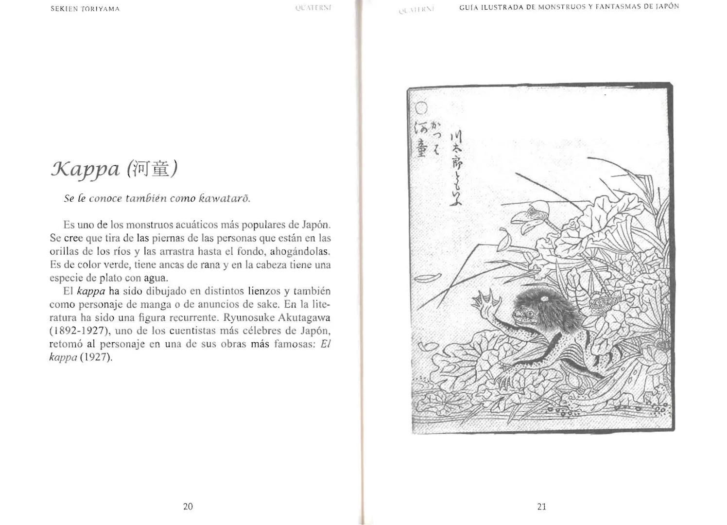 Sekien Toriyama
GUÍA ILUSTRADA DE
MONSTRUOS
y FANTASMAS
de JAPÓN
QUATERNI Copyright 2014 Quaterni de esta edición en lengua española para to