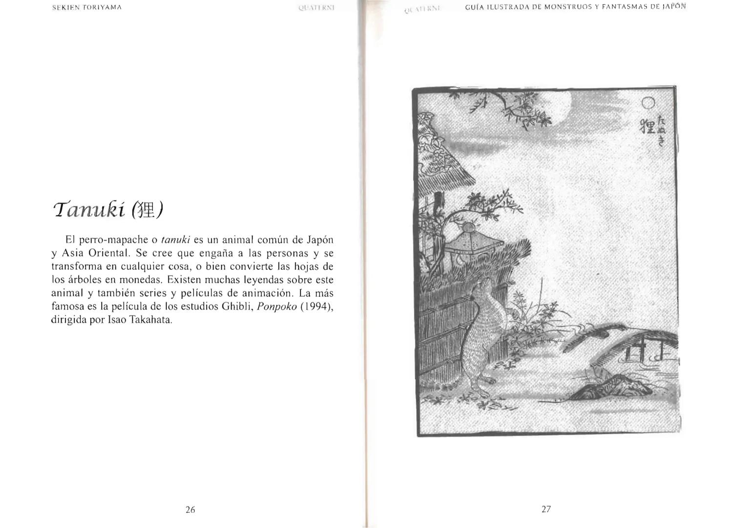 Sekien Toriyama
GUÍA ILUSTRADA DE
MONSTRUOS
y FANTASMAS
de JAPÓN
QUATERNI Copyright 2014 Quaterni de esta edición en lengua española para to