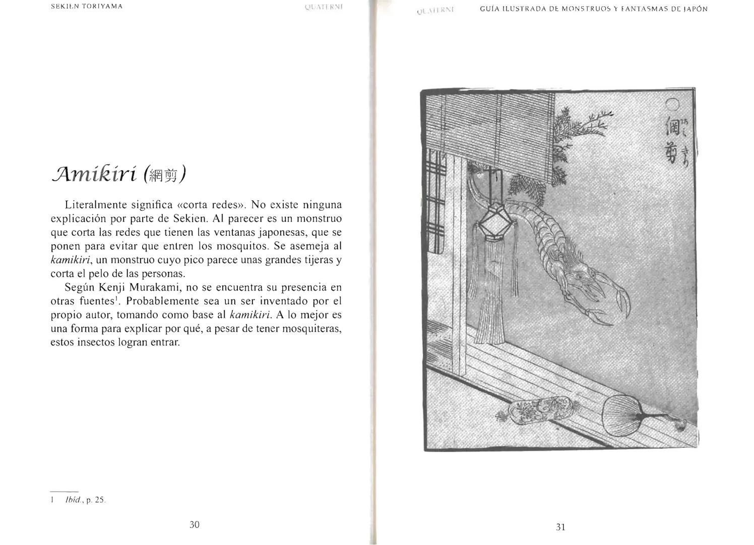 Sekien Toriyama
GUÍA ILUSTRADA DE
MONSTRUOS
y FANTASMAS
de JAPÓN
QUATERNI Copyright 2014 Quaterni de esta edición en lengua española para to