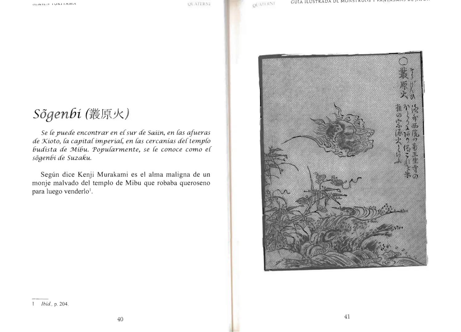 Sekien Toriyama
GUÍA ILUSTRADA DE
MONSTRUOS
y FANTASMAS
de JAPÓN
QUATERNI Copyright 2014 Quaterni de esta edición en lengua española para to