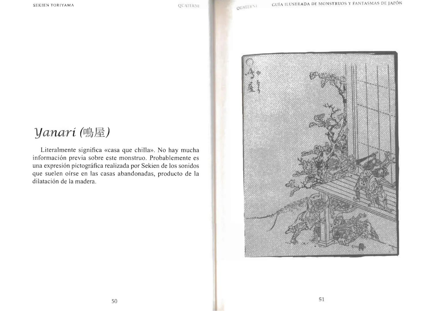 Sekien Toriyama
GUÍA ILUSTRADA DE
MONSTRUOS
y FANTASMAS
de JAPÓN
QUATERNI Copyright 2014 Quaterni de esta edición en lengua española para to