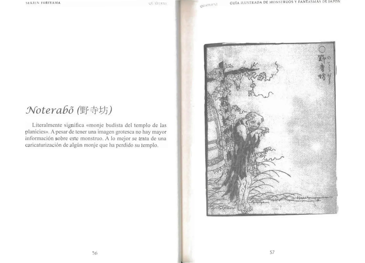 Sekien Toriyama
GUÍA ILUSTRADA DE
MONSTRUOS
y FANTASMAS
de JAPÓN
QUATERNI Copyright 2014 Quaterni de esta edición en lengua española para to