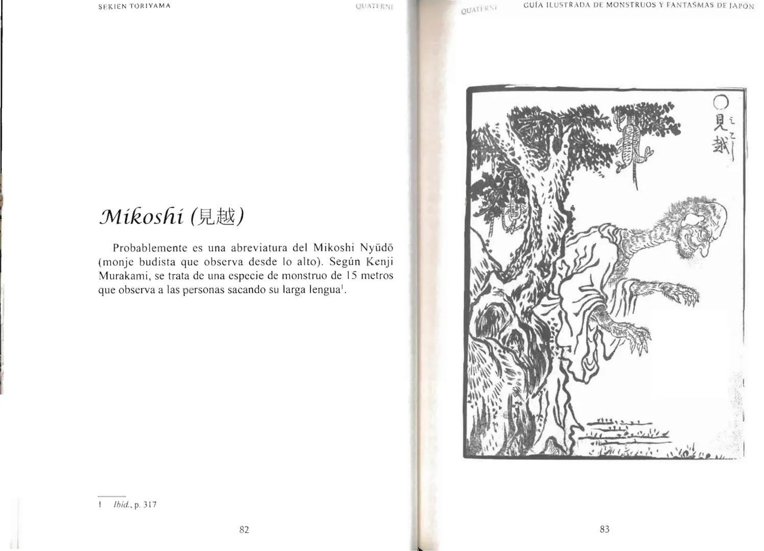 Sekien Toriyama
GUÍA ILUSTRADA DE
MONSTRUOS
y FANTASMAS
de JAPÓN
QUATERNI Copyright 2014 Quaterni de esta edición en lengua española para to