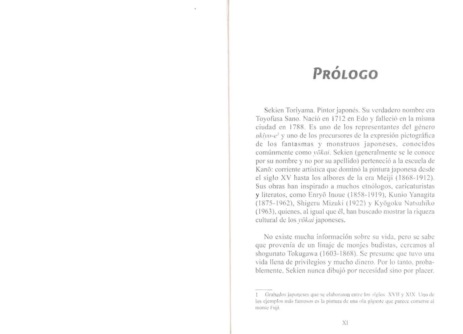 Sekien Toriyama
GUÍA ILUSTRADA DE
MONSTRUOS
y FANTASMAS
de JAPÓN
QUATERNI Copyright 2014 Quaterni de esta edición en lengua española para to