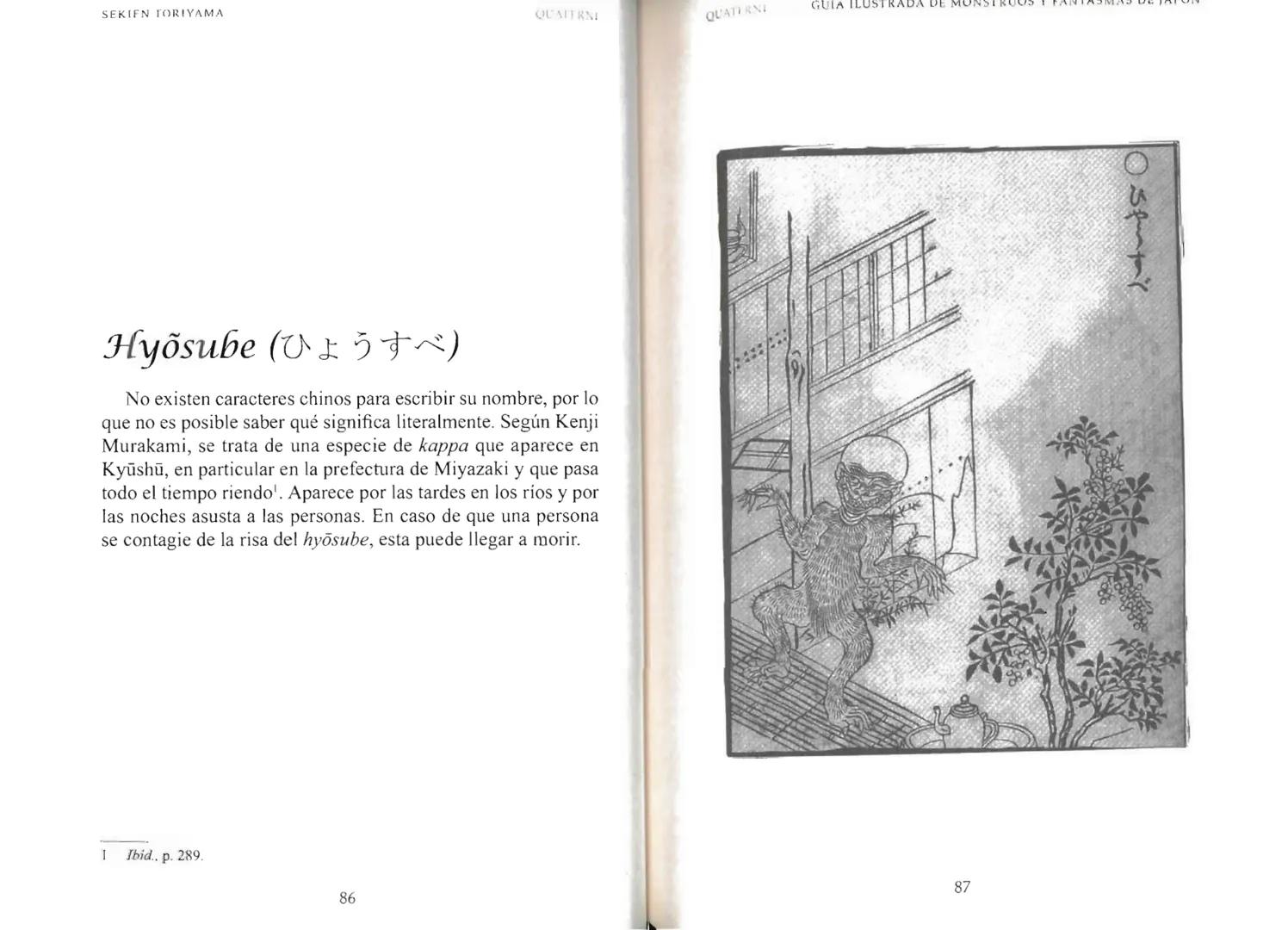 Sekien Toriyama
GUÍA ILUSTRADA DE
MONSTRUOS
y FANTASMAS
de JAPÓN
QUATERNI Copyright 2014 Quaterni de esta edición en lengua española para to
