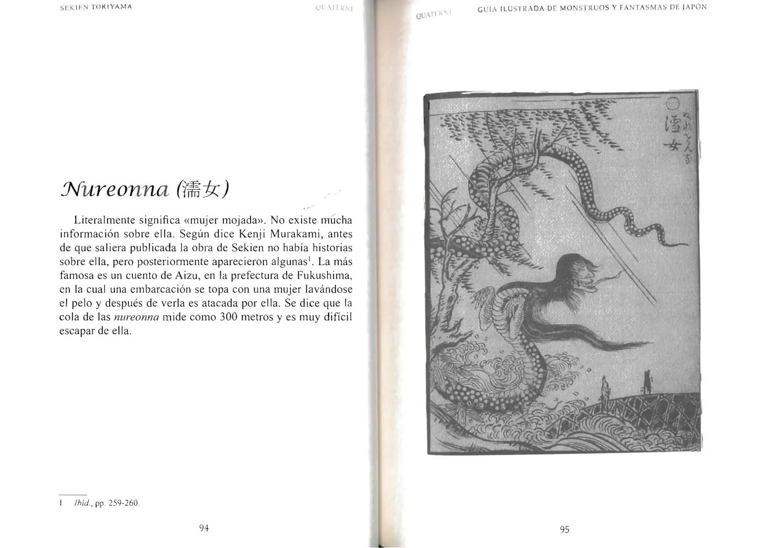 Sekien Toriyama
GUÍA ILUSTRADA DE
MONSTRUOS
y FANTASMAS
de JAPÓN
QUATERNI Copyright 2014 Quaterni de esta edición en lengua española para to