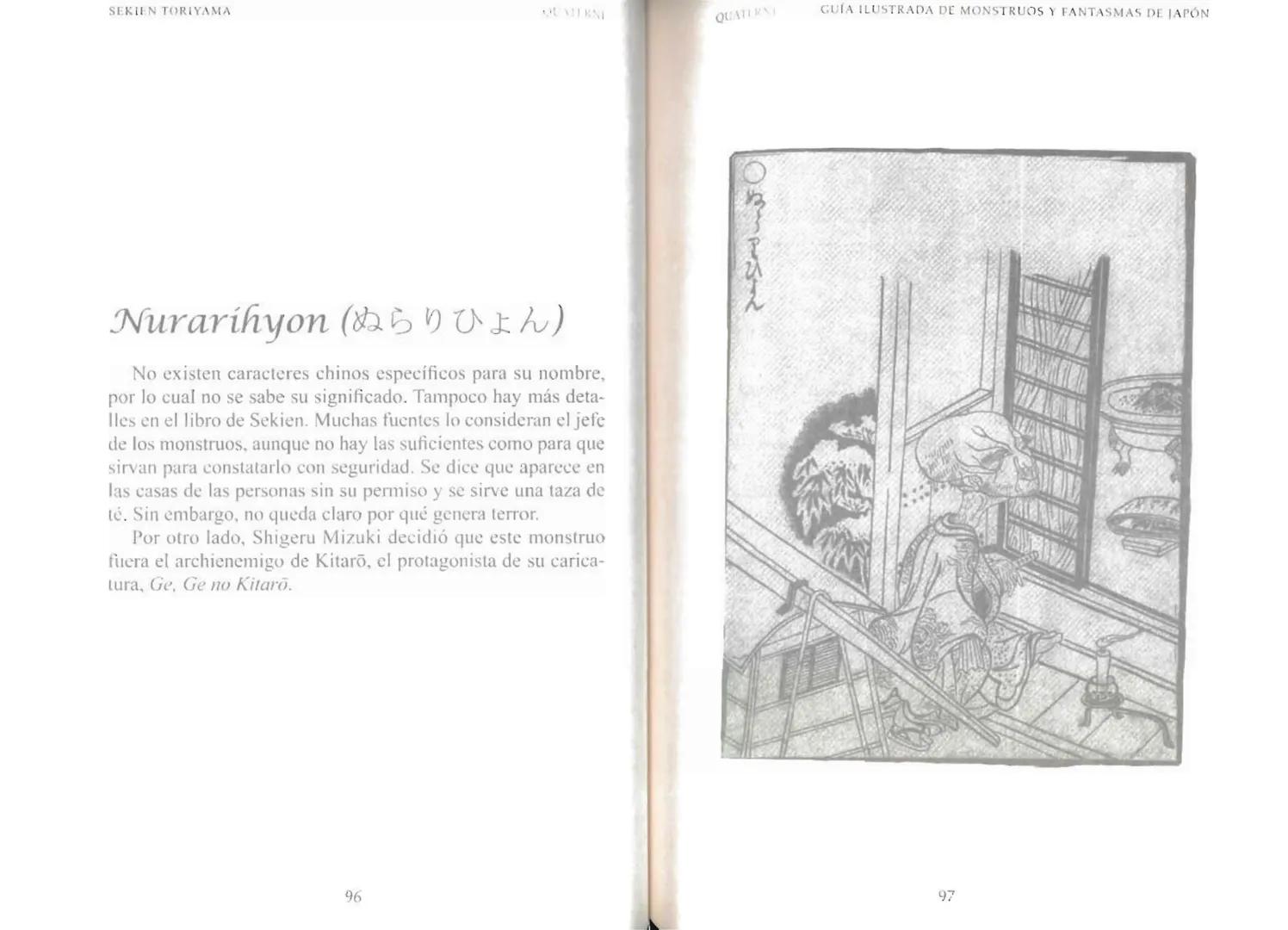 Sekien Toriyama
GUÍA ILUSTRADA DE
MONSTRUOS
y FANTASMAS
de JAPÓN
QUATERNI Copyright 2014 Quaterni de esta edición en lengua española para to