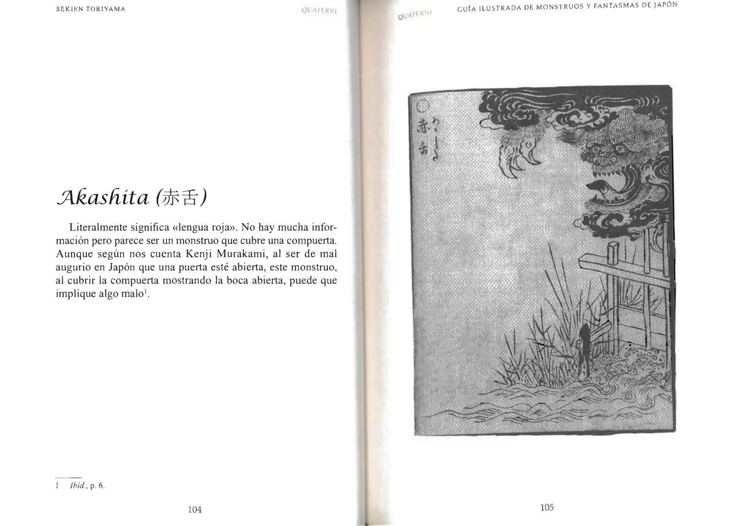 Sekien Toriyama
GUÍA ILUSTRADA DE
MONSTRUOS
y FANTASMAS
de JAPÓN
QUATERNI Copyright 2014 Quaterni de esta edición en lengua española para to