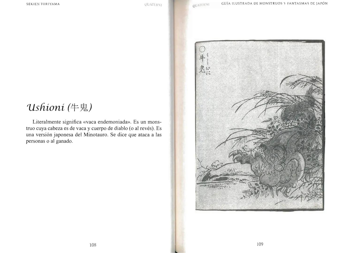 Sekien Toriyama
GUÍA ILUSTRADA DE
MONSTRUOS
y FANTASMAS
de JAPÓN
QUATERNI Copyright 2014 Quaterni de esta edición en lengua española para to