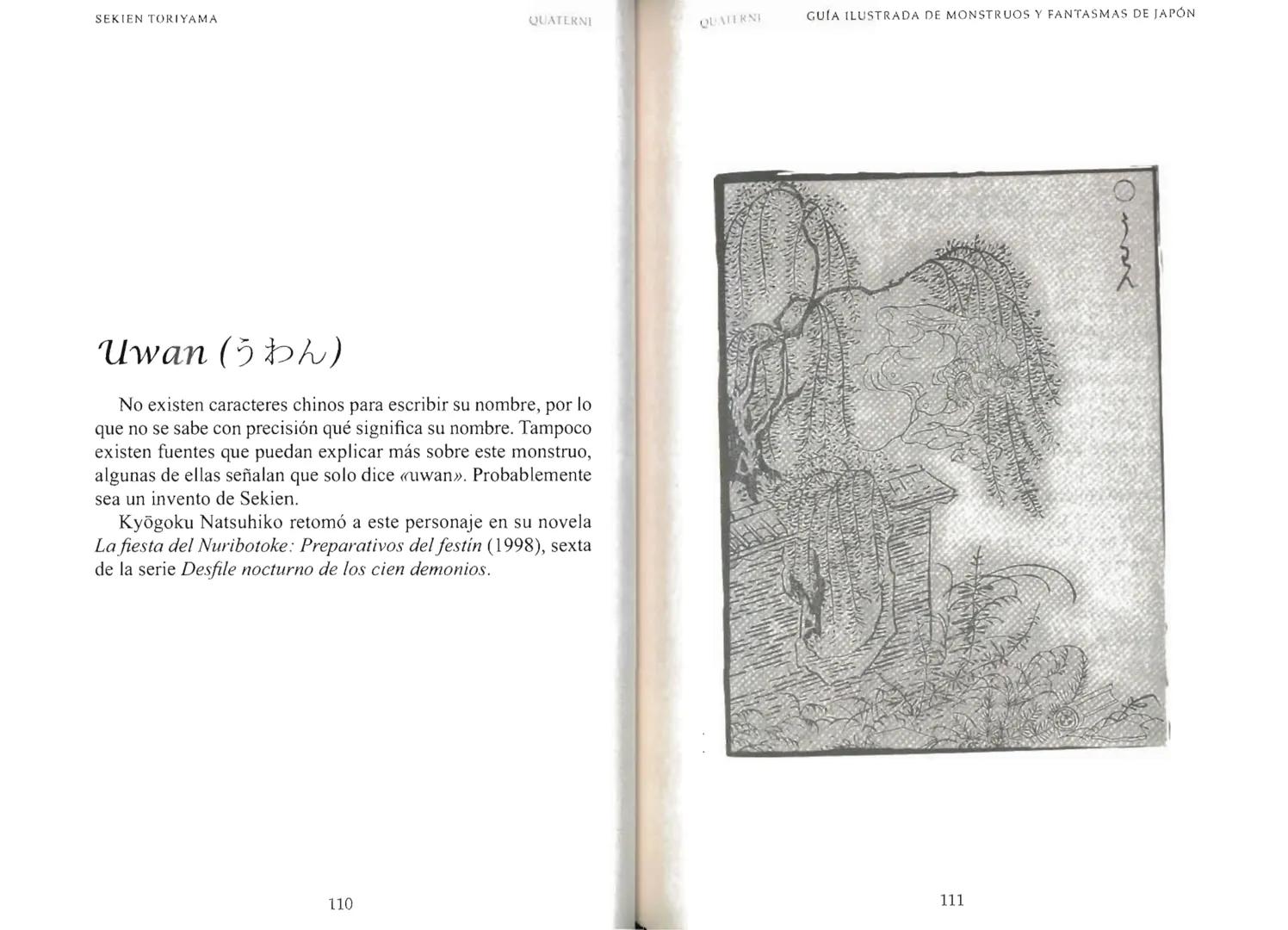 Sekien Toriyama
GUÍA ILUSTRADA DE
MONSTRUOS
y FANTASMAS
de JAPÓN
QUATERNI Copyright 2014 Quaterni de esta edición en lengua española para to