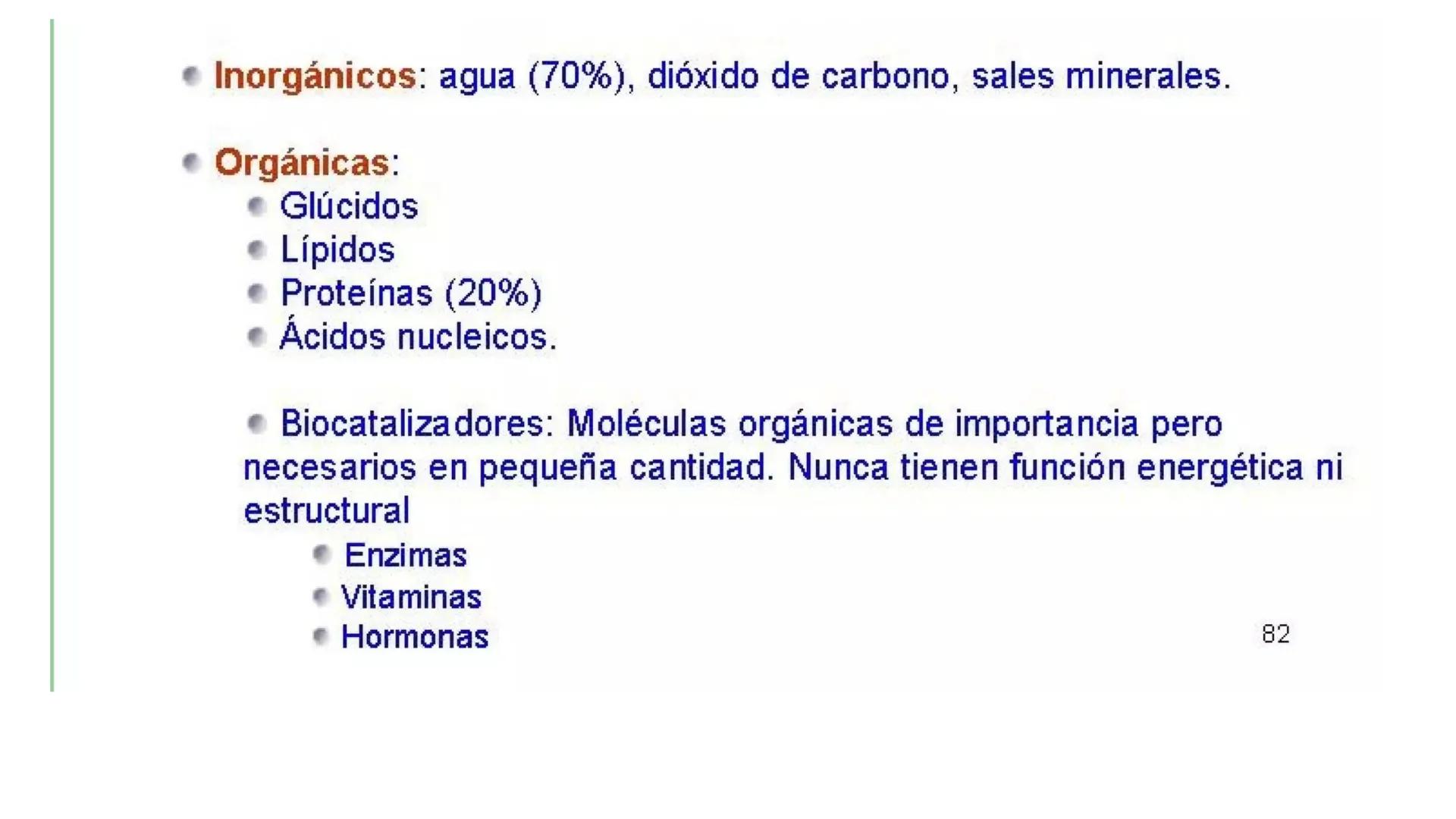 # BIOMOLÉCULAS # BIOMOLÉCULAS
• Las biomoléculas son moléculas orgánicas e inorgánicas
presentes en los seres vivos que desempeñan funcione