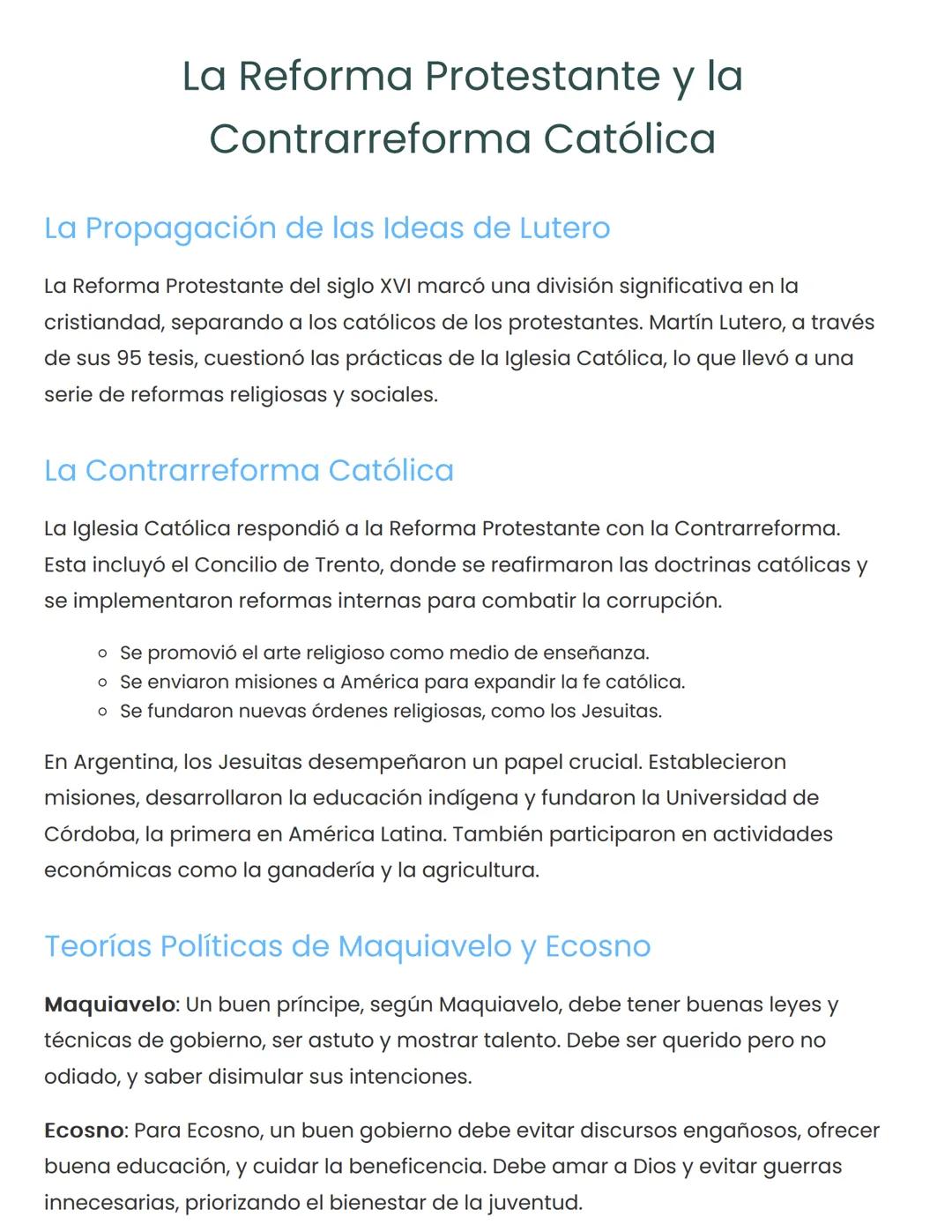 # La Reforma Protestante y la
Contrarreforma Católica
## La Propagación de las Ideas de Lutero
La Reforma Protestante del siglo XVI marcó