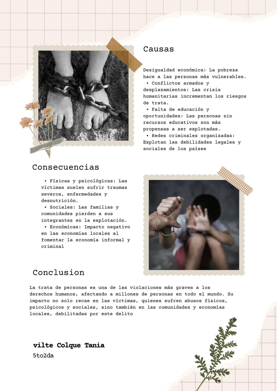 # Trata de personas
La trata de personas consiste en la
captación, el transporte, el traslado,
la acogida o la recepción de personas
median