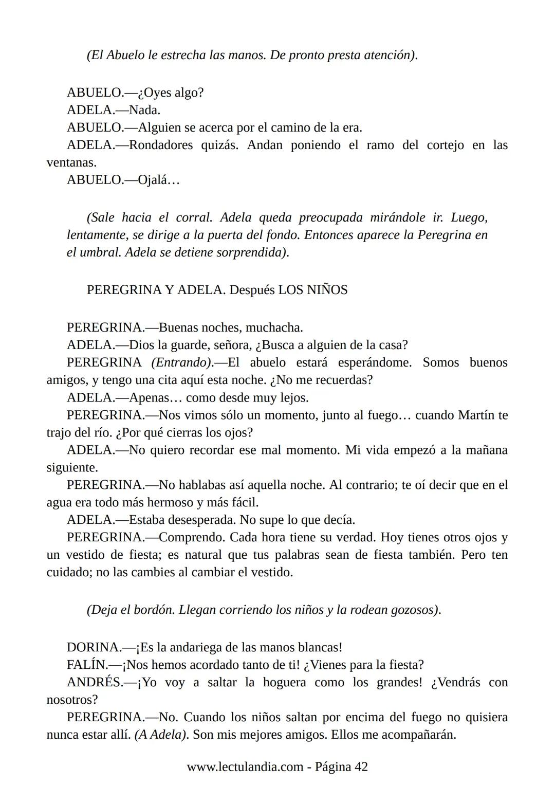 # La dama
del alba
Alejandro
Casona
Lectulandia La dama del alba es la mejor obra de Casona, y la más querida del escritor,
llena de valor