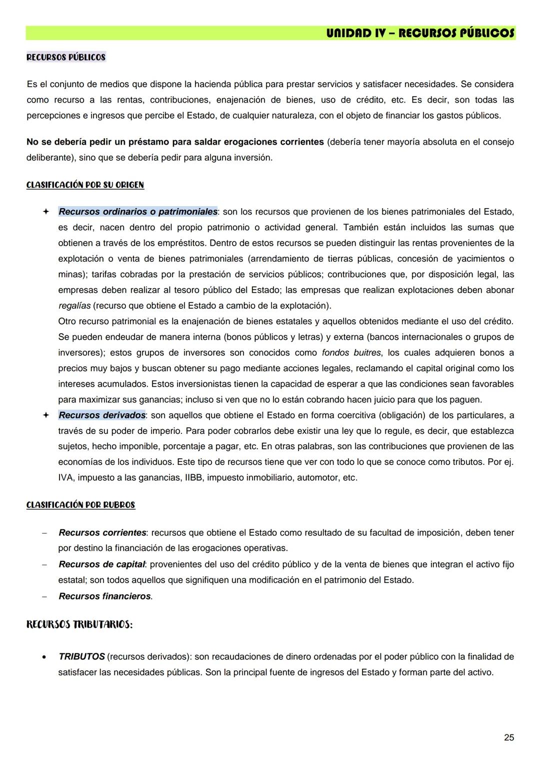 # UNIDAD I - FINANZAS
CONCEPTO DE FINANZAS
Disciplina que se ocupa del estudio de los hechos y las técnicas utilizadas por el Estado para