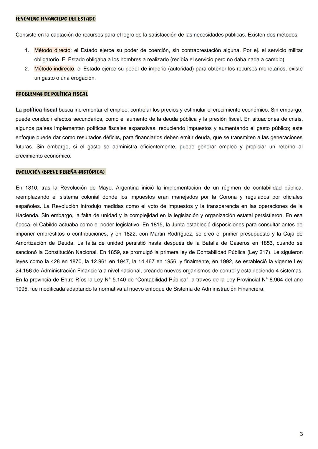 # UNIDAD I - FINANZAS
CONCEPTO DE FINANZAS
Disciplina que se ocupa del estudio de los hechos y las técnicas utilizadas por el Estado para
