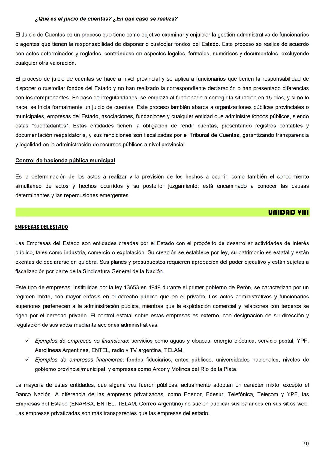 # UNIDAD I - FINANZAS
CONCEPTO DE FINANZAS
Disciplina que se ocupa del estudio de los hechos y las técnicas utilizadas por el Estado para