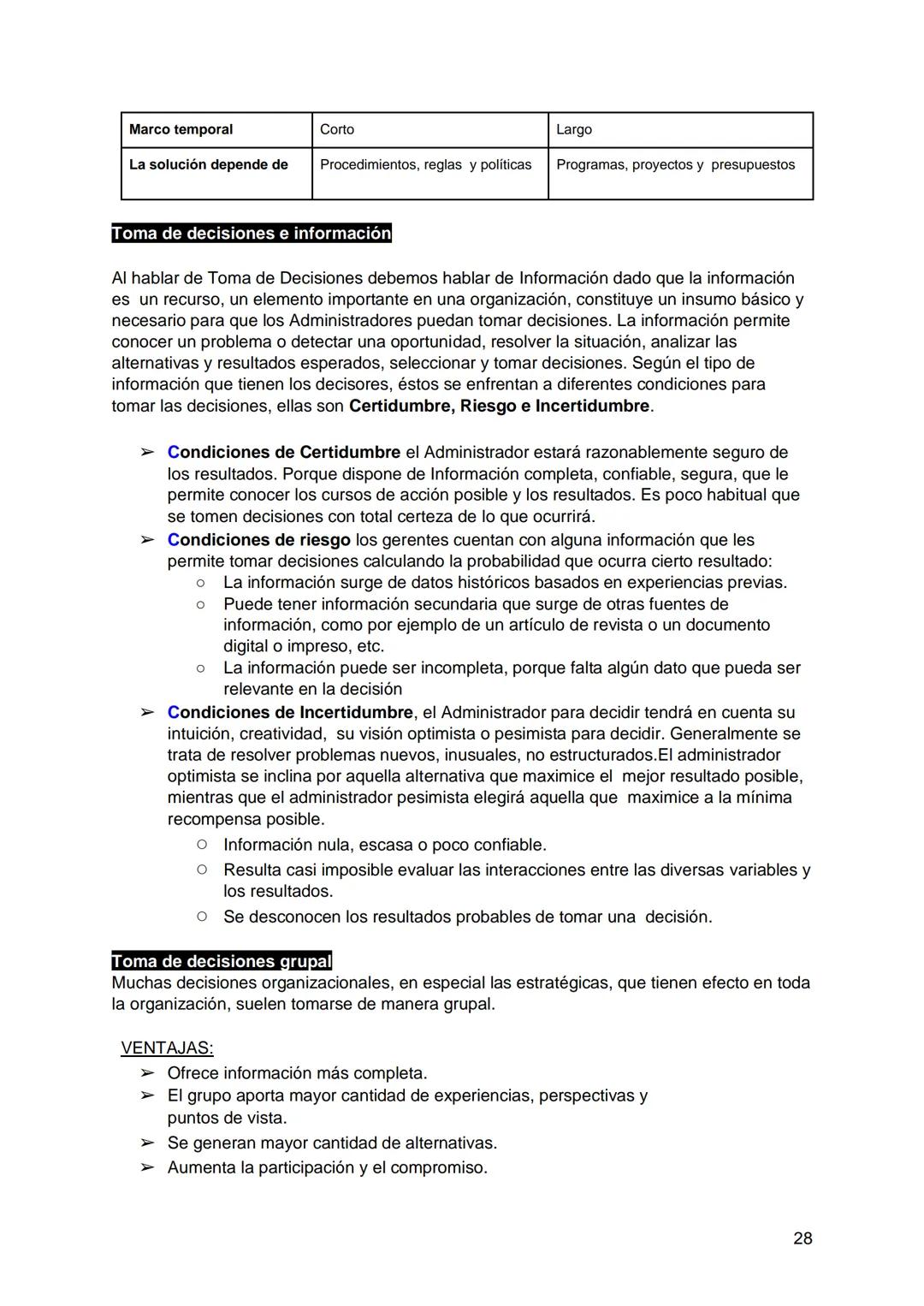 # Unidad 1
1.1 Administración y administradores
¿Por qué son importantes los gerentes?
Algunas de las razones son las siguientes;
> Las
