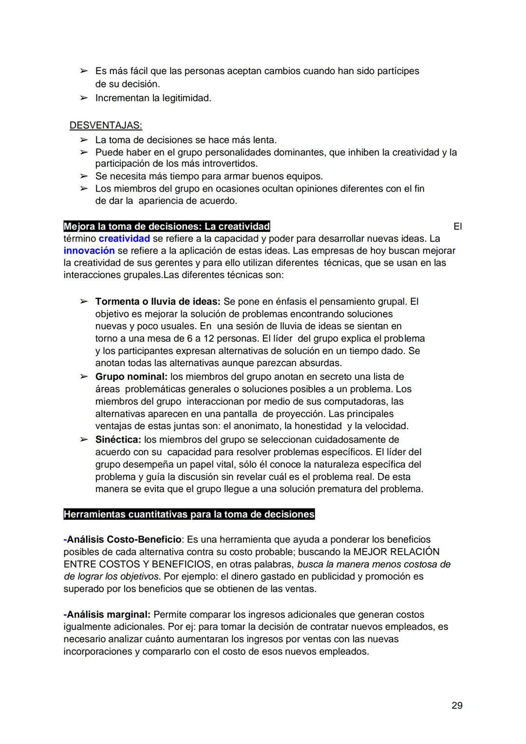 # Unidad 1
1.1 Administración y administradores
¿Por qué son importantes los gerentes?
Algunas de las razones son las siguientes;
> Las