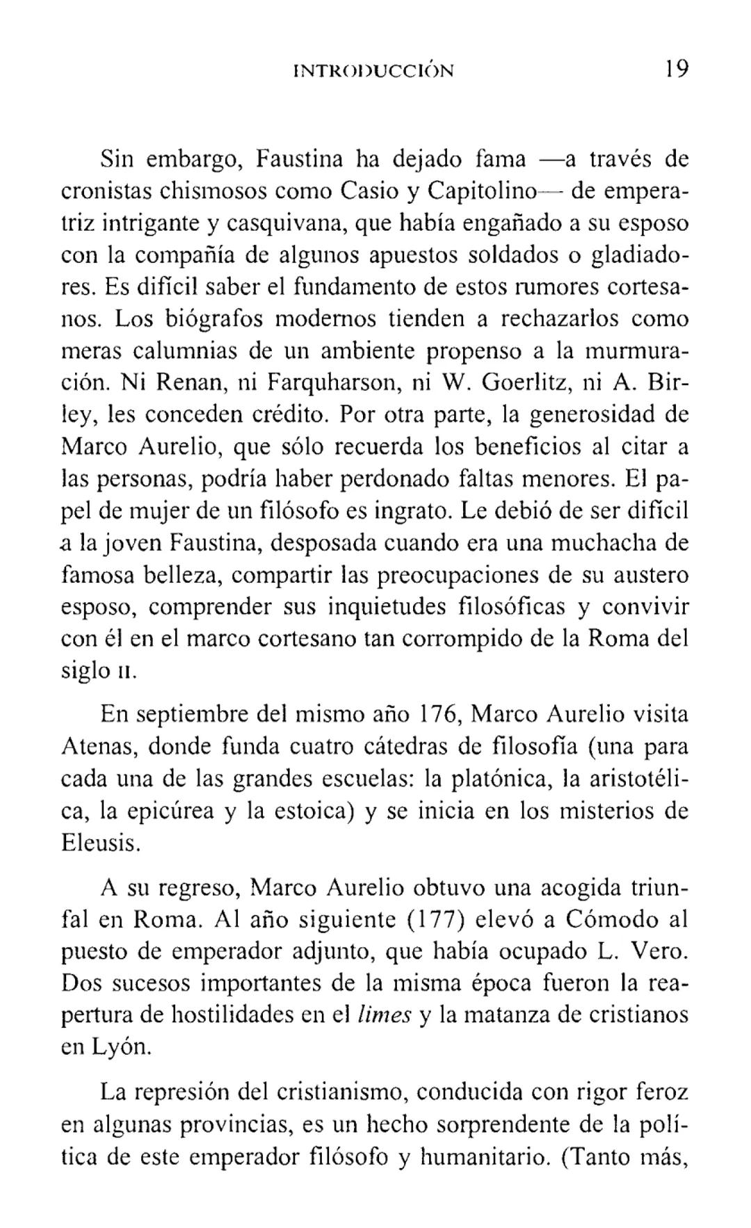 MARCO AURELIO
MEDITACIONES
BIBLIOTECA CLASICA GREDOS ## MEDITACIONES # BIBLIOTECA CLÁSICA GREDOS, 5 MARCO AURELIO
MEDITACIONES
INTRODUCC