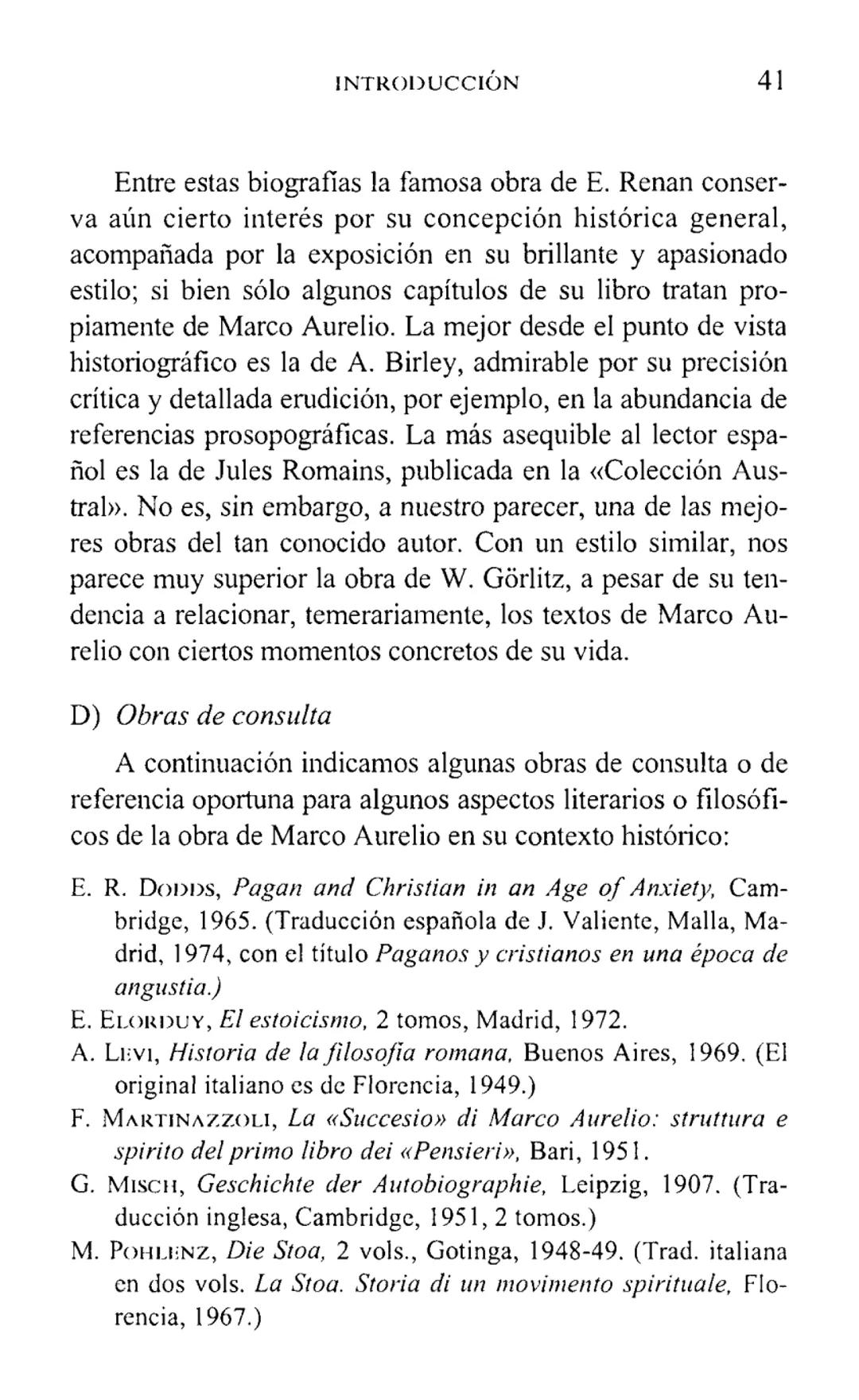 MARCO AURELIO
MEDITACIONES
BIBLIOTECA CLASICA GREDOS ## MEDITACIONES # BIBLIOTECA CLÁSICA GREDOS, 5 MARCO AURELIO
MEDITACIONES
INTRODUCC