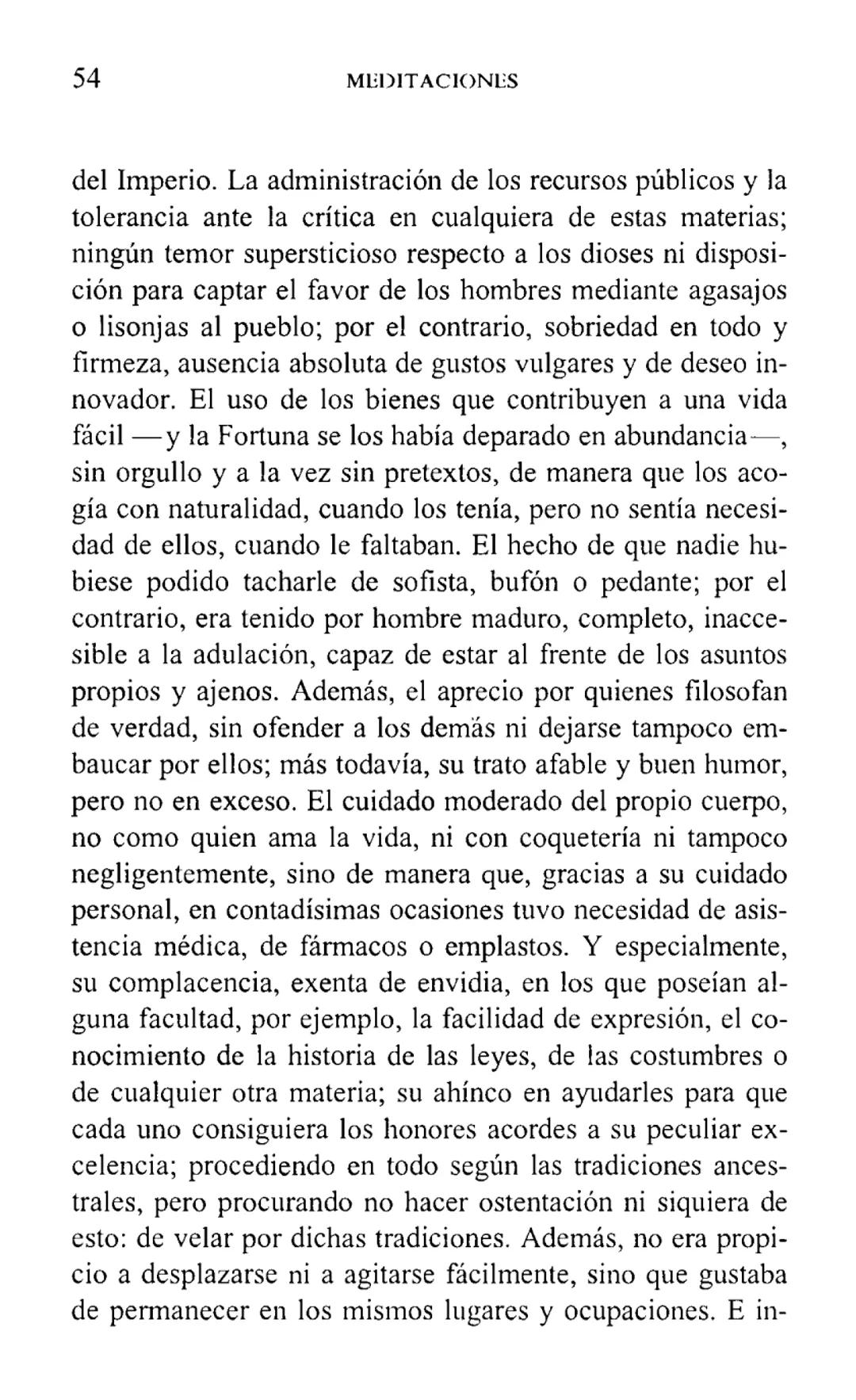 MARCO AURELIO
MEDITACIONES
BIBLIOTECA CLASICA GREDOS ## MEDITACIONES # BIBLIOTECA CLÁSICA GREDOS, 5 MARCO AURELIO
MEDITACIONES
INTRODUCC