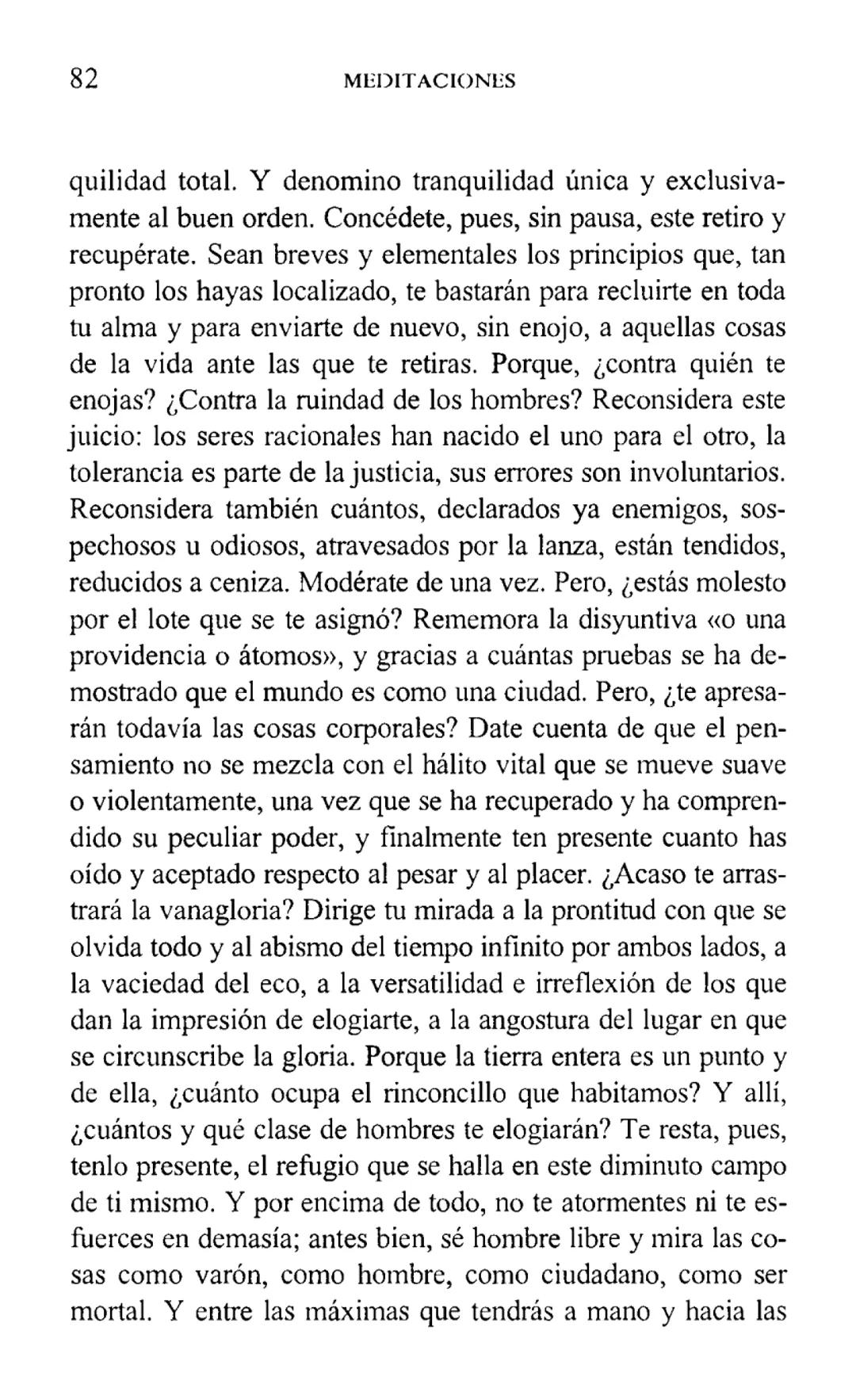 MARCO AURELIO
MEDITACIONES
BIBLIOTECA CLASICA GREDOS ## MEDITACIONES # BIBLIOTECA CLÁSICA GREDOS, 5 MARCO AURELIO
MEDITACIONES
INTRODUCC