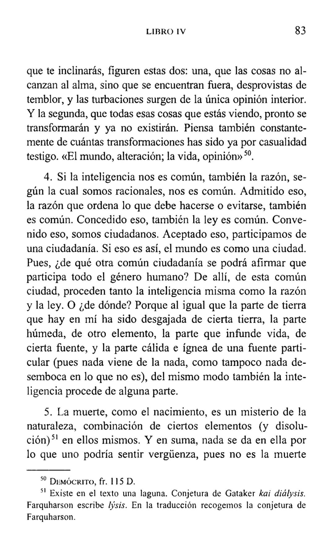 MARCO AURELIO
MEDITACIONES
BIBLIOTECA CLASICA GREDOS ## MEDITACIONES # BIBLIOTECA CLÁSICA GREDOS, 5 MARCO AURELIO
MEDITACIONES
INTRODUCC