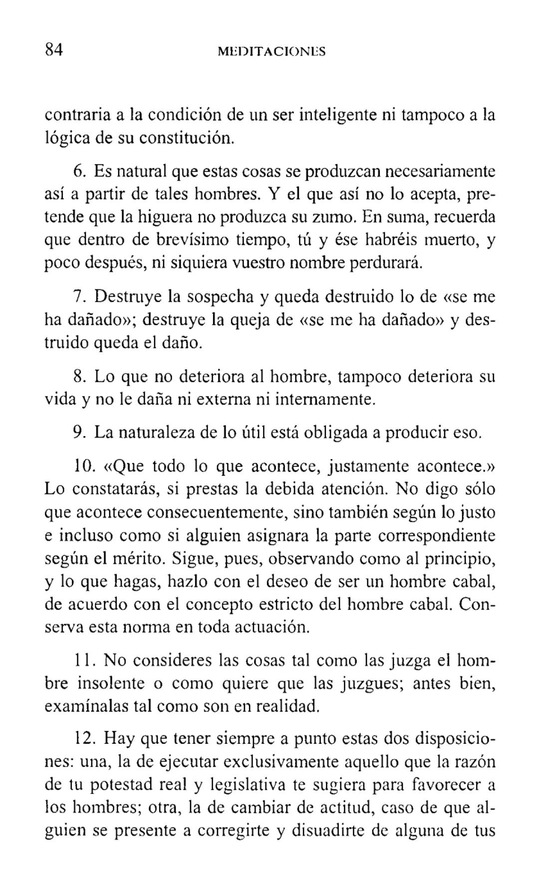 MARCO AURELIO
MEDITACIONES
BIBLIOTECA CLASICA GREDOS ## MEDITACIONES # BIBLIOTECA CLÁSICA GREDOS, 5 MARCO AURELIO
MEDITACIONES
INTRODUCC