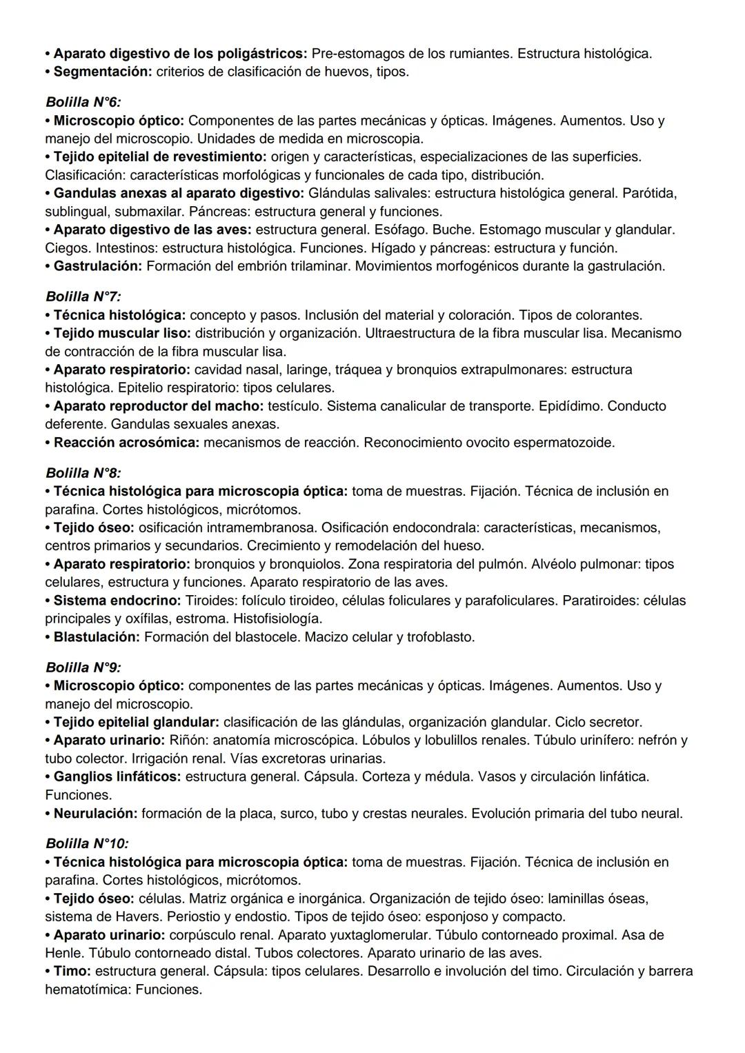 # Histología y embriología
Facultad de ciencias
agrarias y veterinarias
Resúmenes
Año 2019 Índice
• Unidad N°1:
- Microscopio óptico....