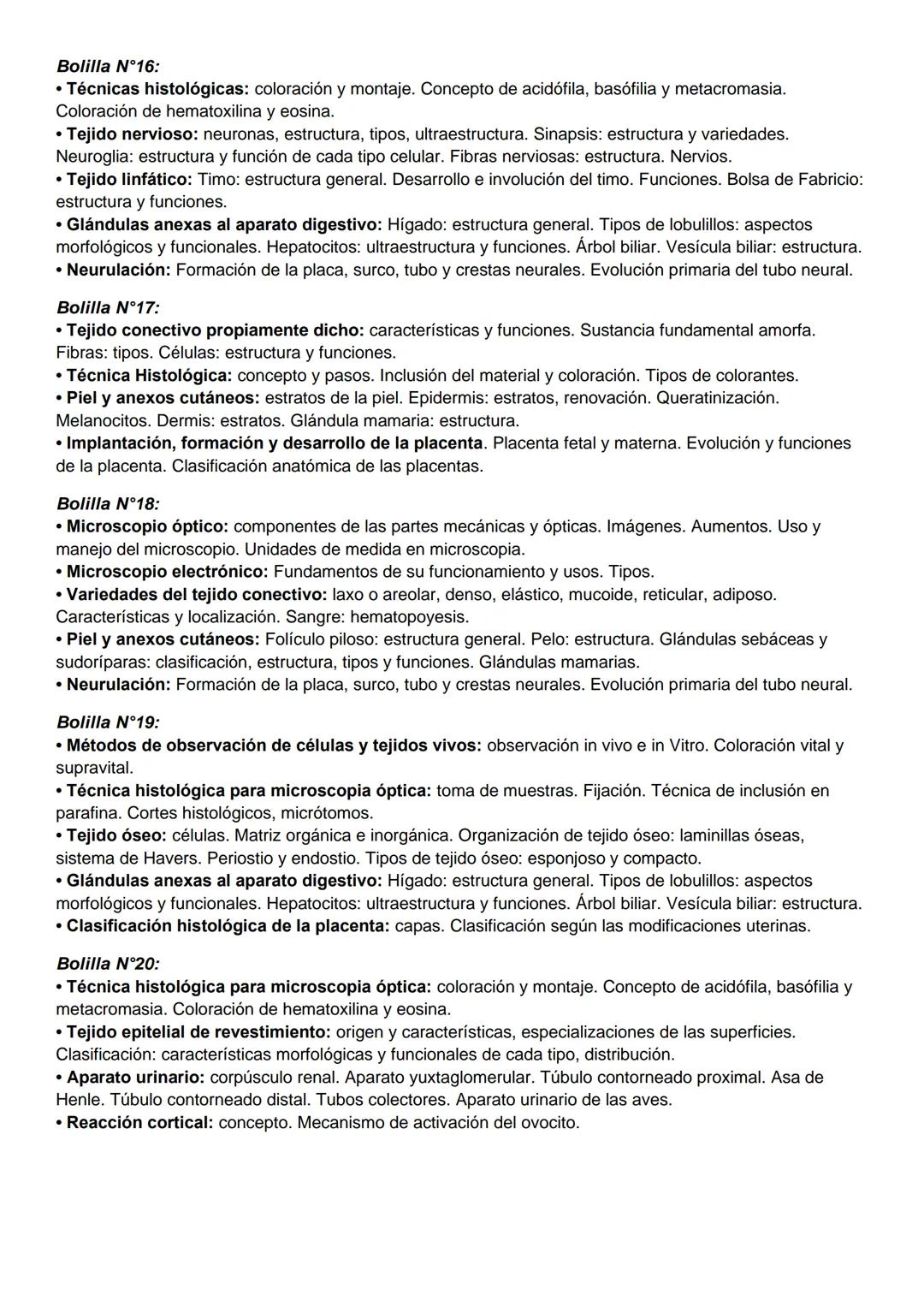 # Histología y embriología
Facultad de ciencias
agrarias y veterinarias
Resúmenes
Año 2019 Índice
• Unidad N°1:
- Microscopio óptico....