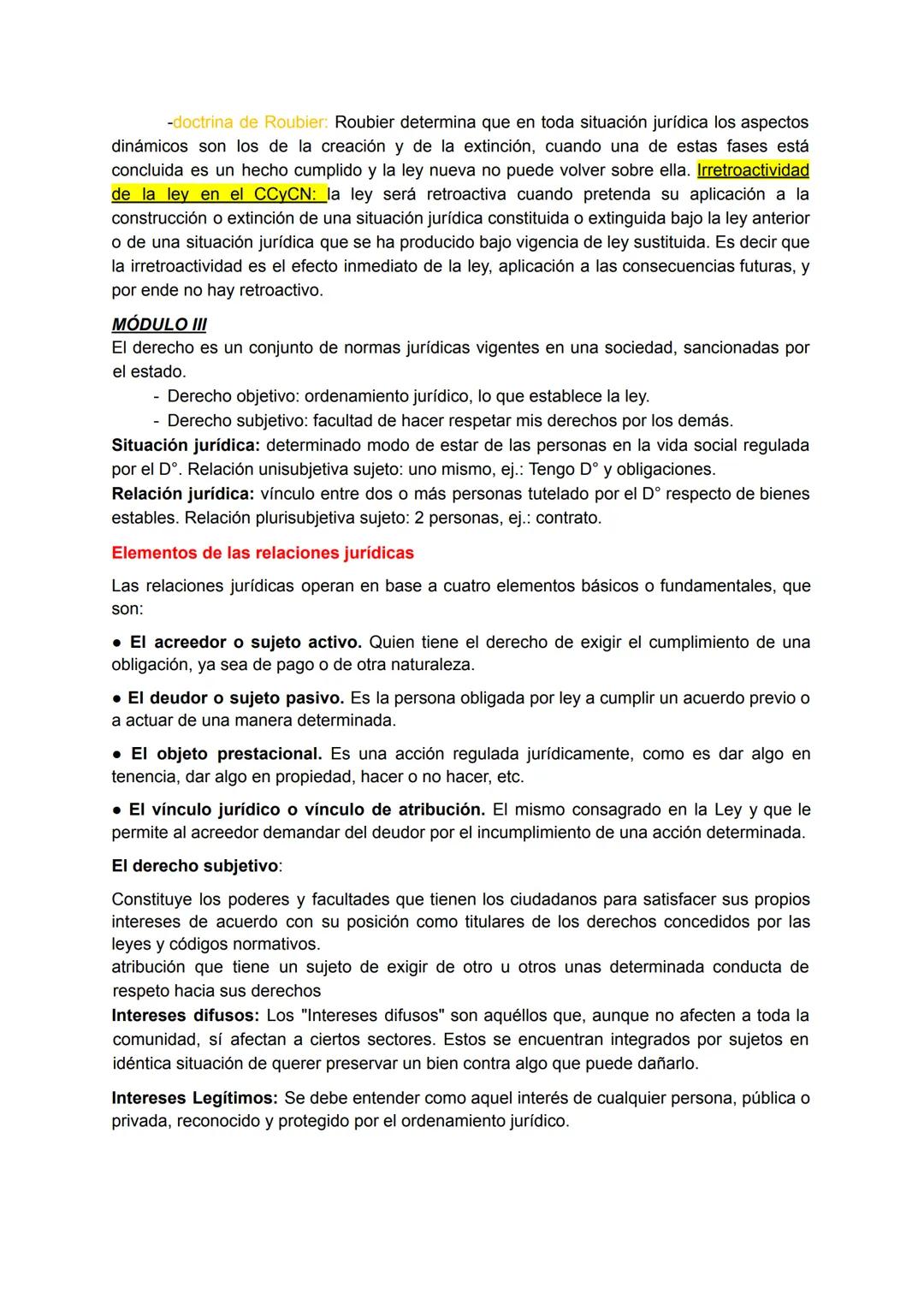 # UNIDAD 1
El Derecho: Es el conjunto de las normas jurídicas vigentes en una sociedad y que
conforman un sistema.
Derecho objetivo: Conjun