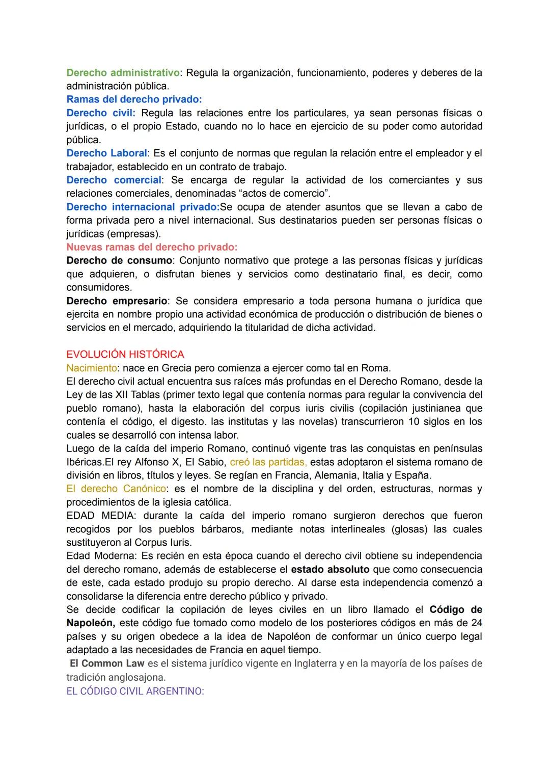# UNIDAD 1
El Derecho: Es el conjunto de las normas jurídicas vigentes en una sociedad y que
conforman un sistema.
Derecho objetivo: Conjun