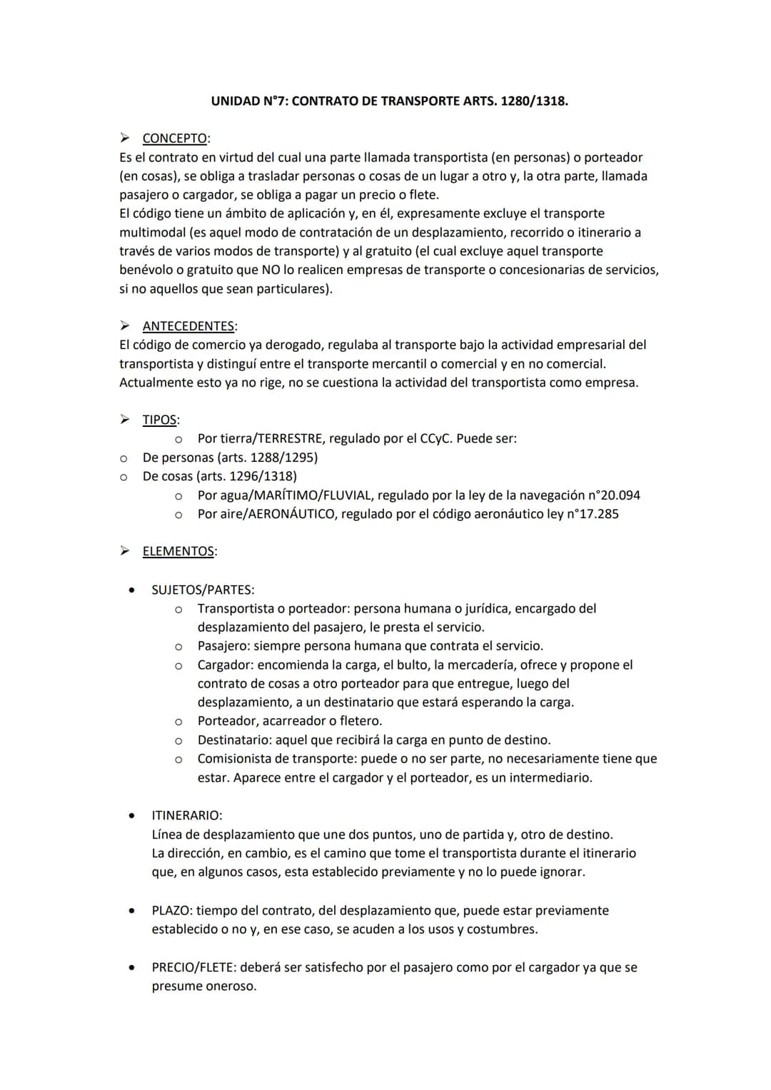 # UNIDAD N°1: ANTECEDENTES Y EVOLUCIÓN DEL DERECHO COMERCIAL - LA UNIFICACIÓN
DEL CÓDIGO CIVIL Y COMERCIAL DE LA NACIÓN - LA EMPRESA.
CONCE