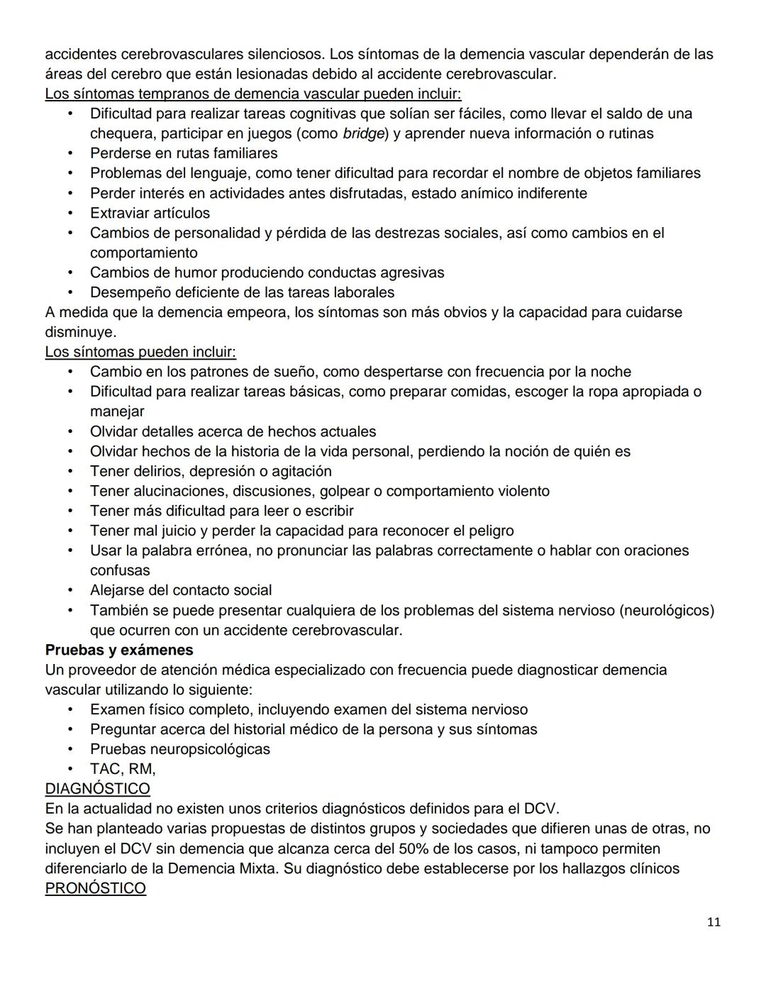 # SUPER RESUMEN: DEMENCIAS
* Demencias/Deterioro Cognitivo (DCL)
DEMENCIA: El deterioro progresivo de las FUNCIONES COGNITIVAS y como co